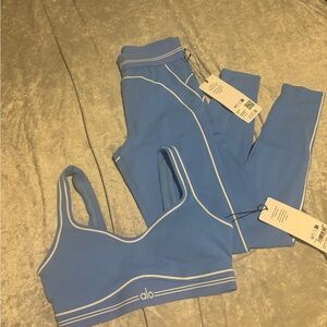 ALO Yoga Blue Leggings